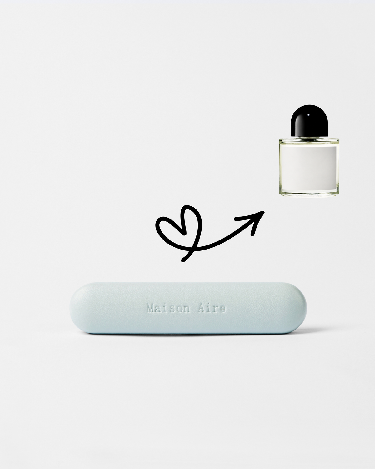 Car Diffuser Leather Gift Set Baby Blue