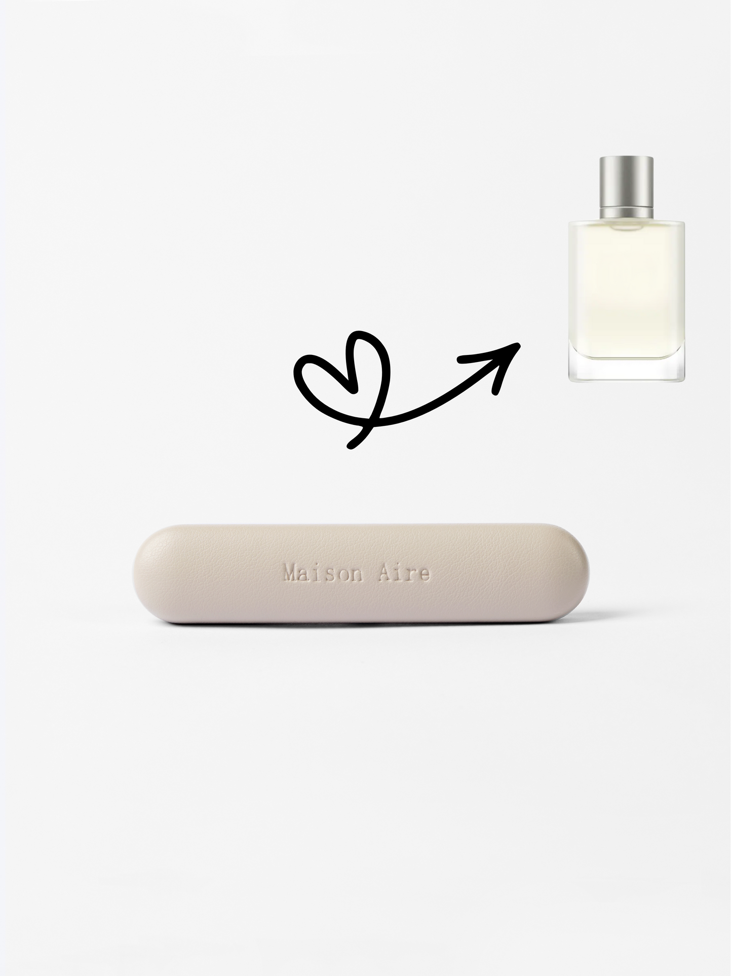 maison aire grey leather car air freshener scent inspired by Giorgio Armani Acqua Di Gioia