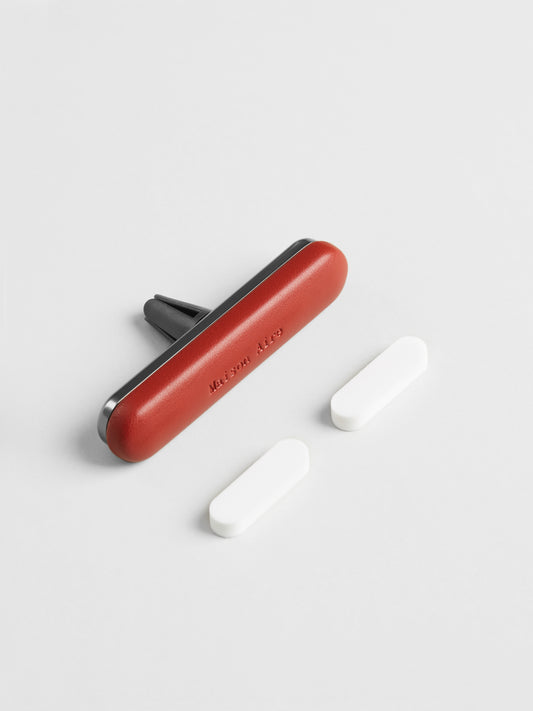 Ruby Red Maison Aire leather car air freshener scent inspired by fine perfumes