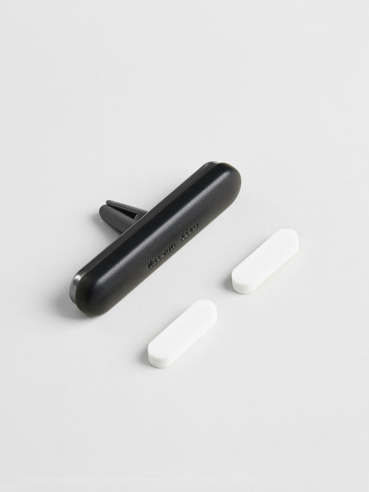 Maison Aire leather black car air freshener scent inspired by fine perfumes