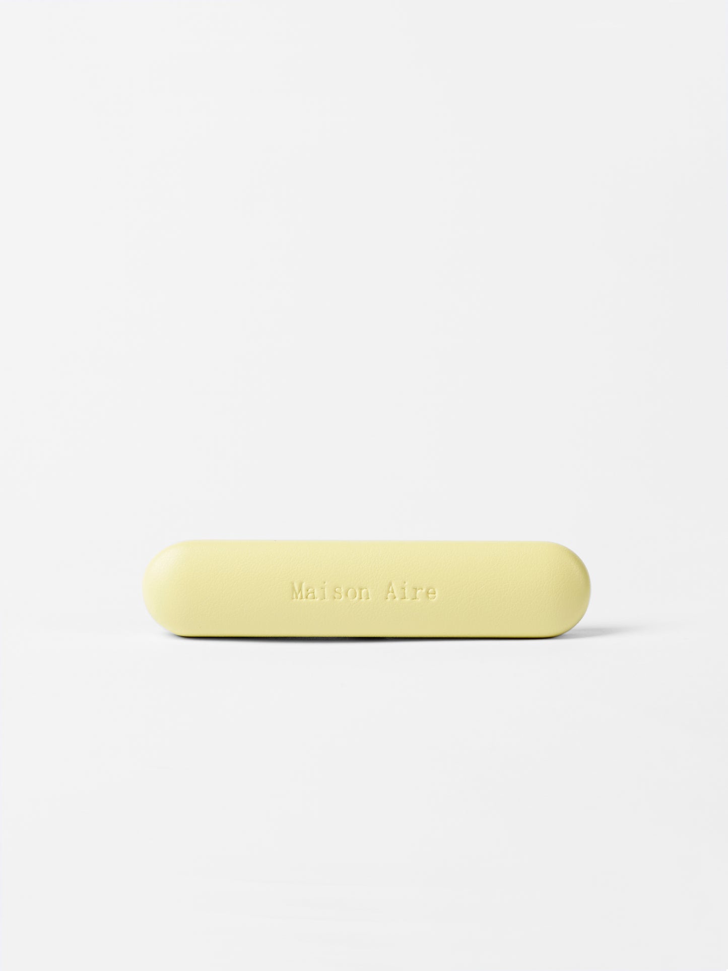 Maison Aire leather butter yellow car air freshener scent inspired by fine perfumes