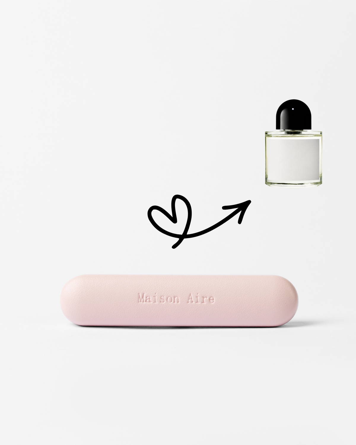 Car Diffuser Leather Gift Set Blush Pink