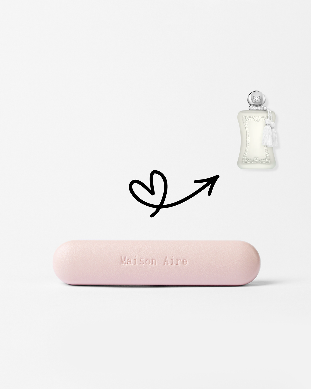 Car Diffuser Leather Gift Set Blush Pink
