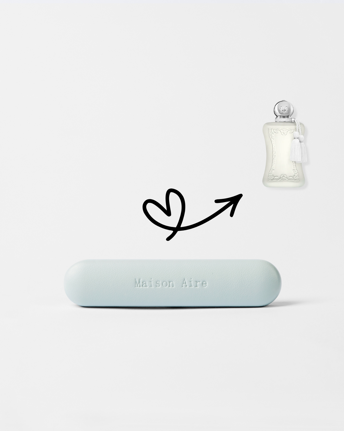 Car Diffuser Leather Gift Set Baby Blue