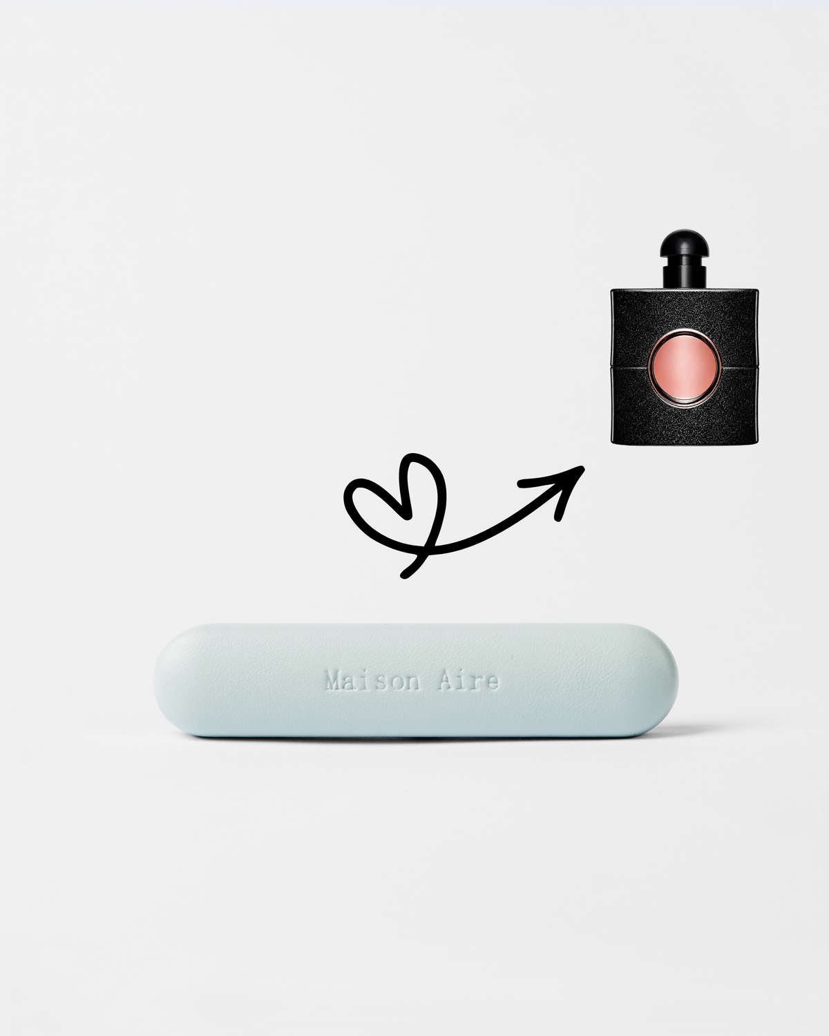 Car Diffuser Leather Gift Set Baby Blue