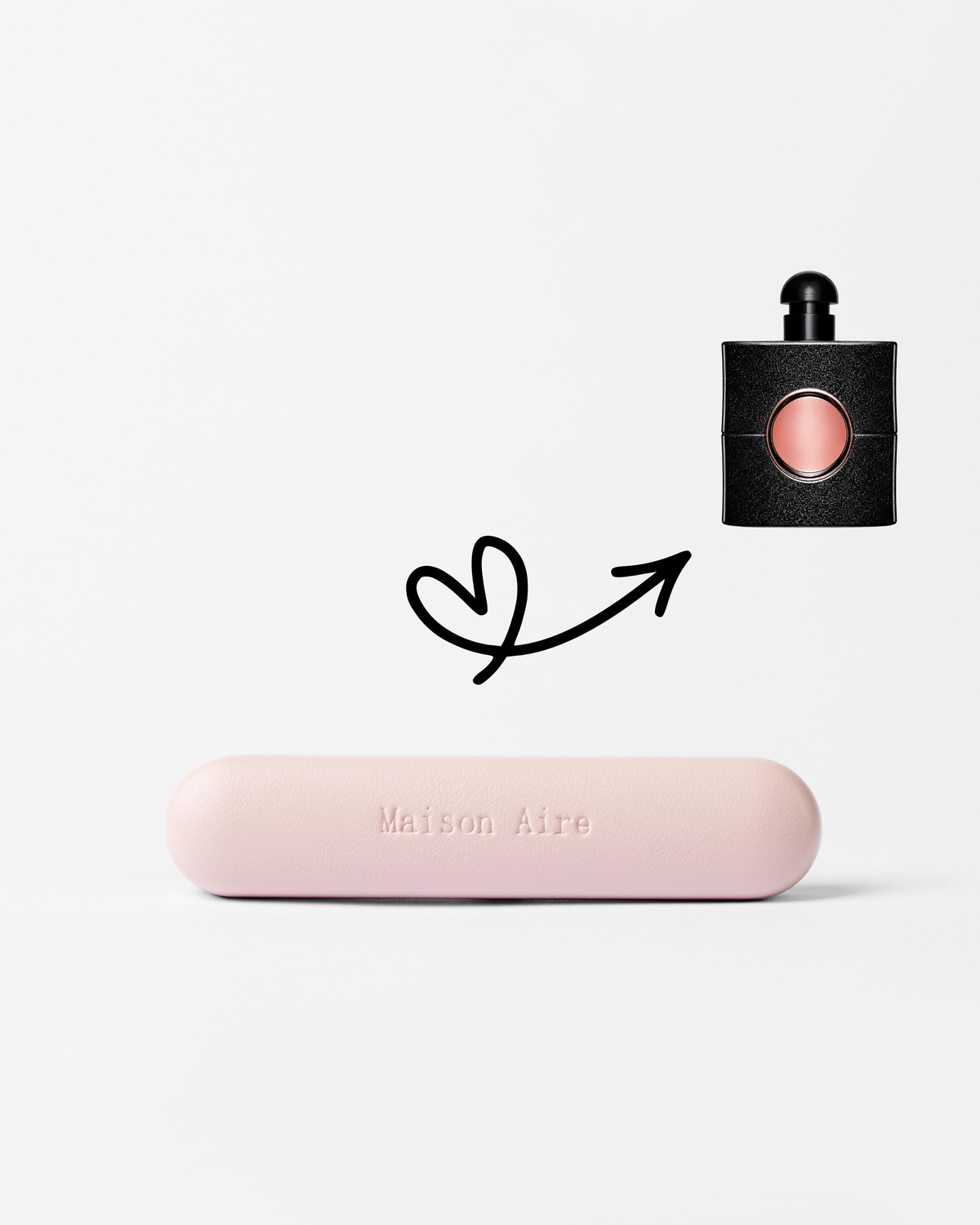Car Diffuser Leather Gift Set Blush Pink
