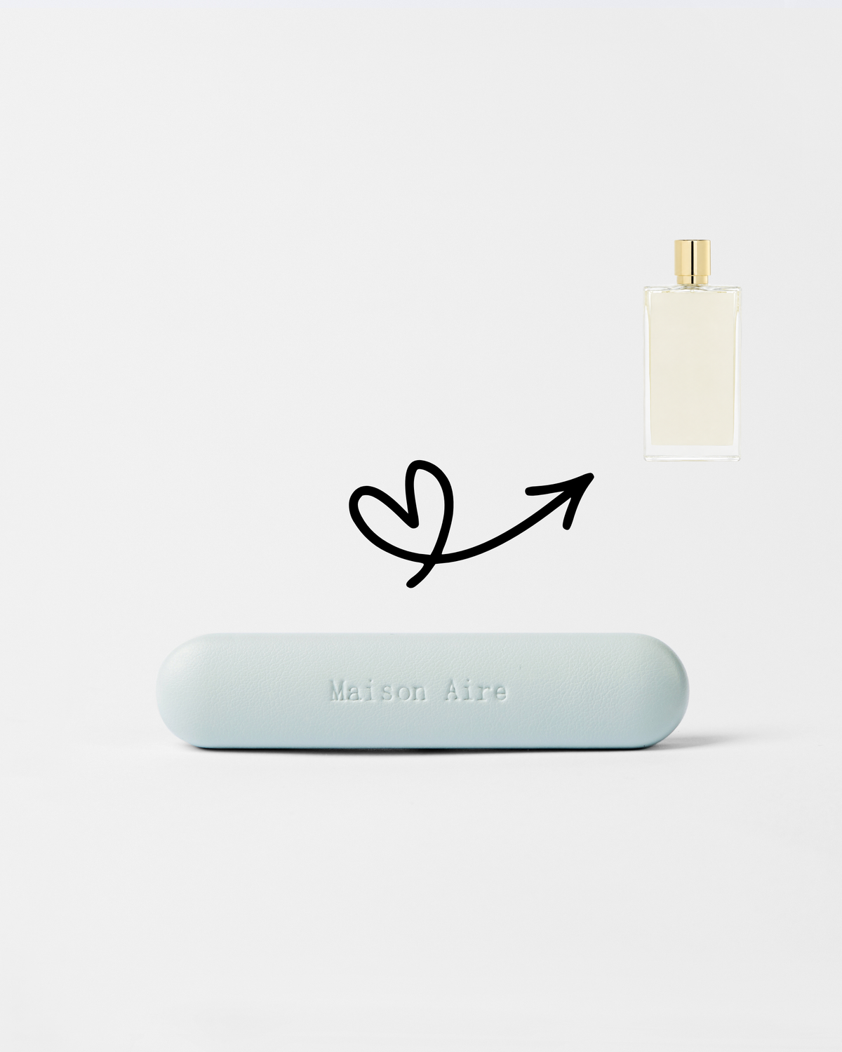Car Diffuser Leather Gift Set Baby Blue