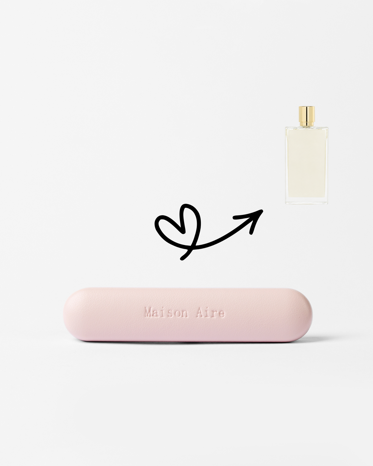 Car Diffuser Leather Gift Set Blush Pink
