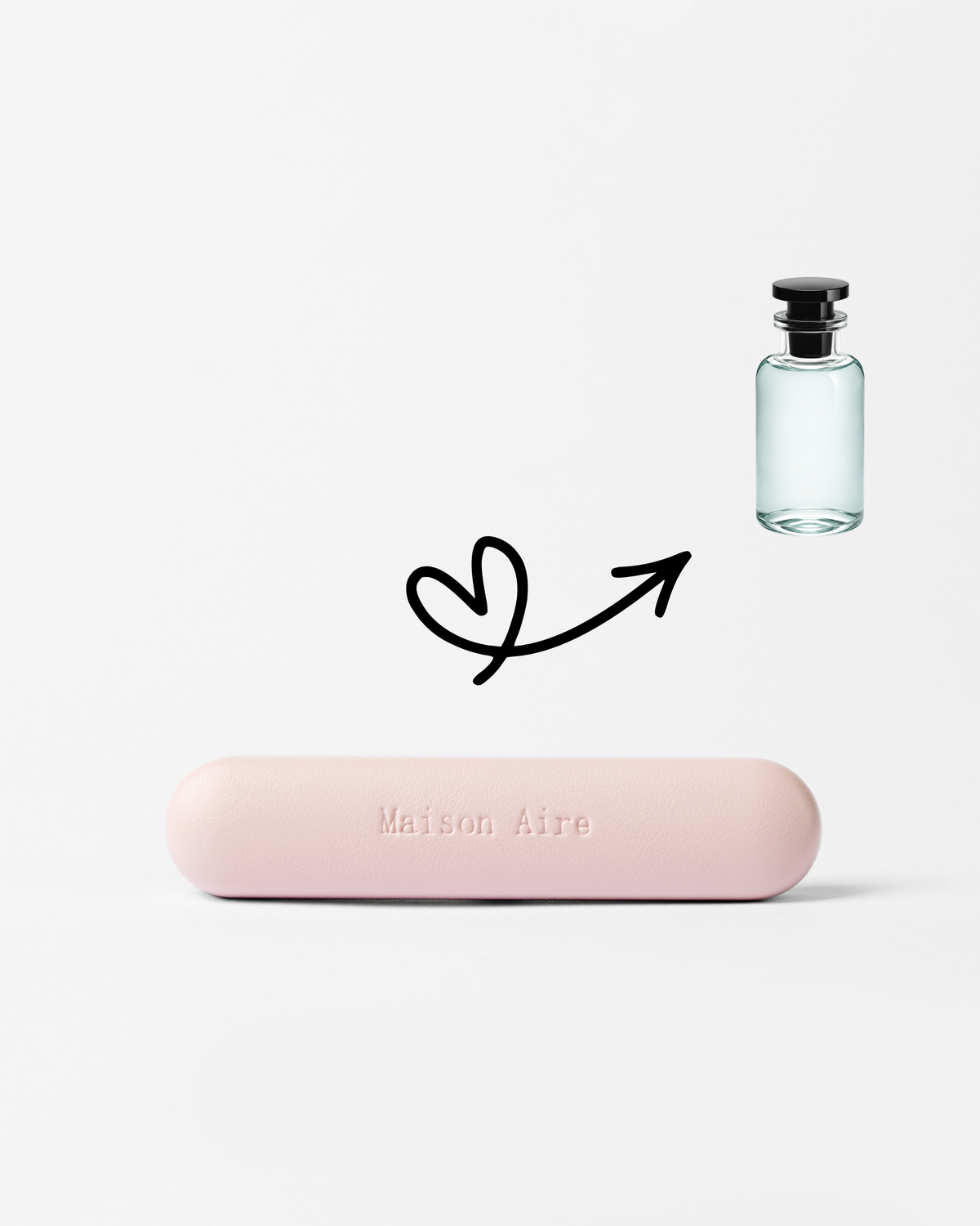 Car Diffuser Leather Gift Set Blush Pink