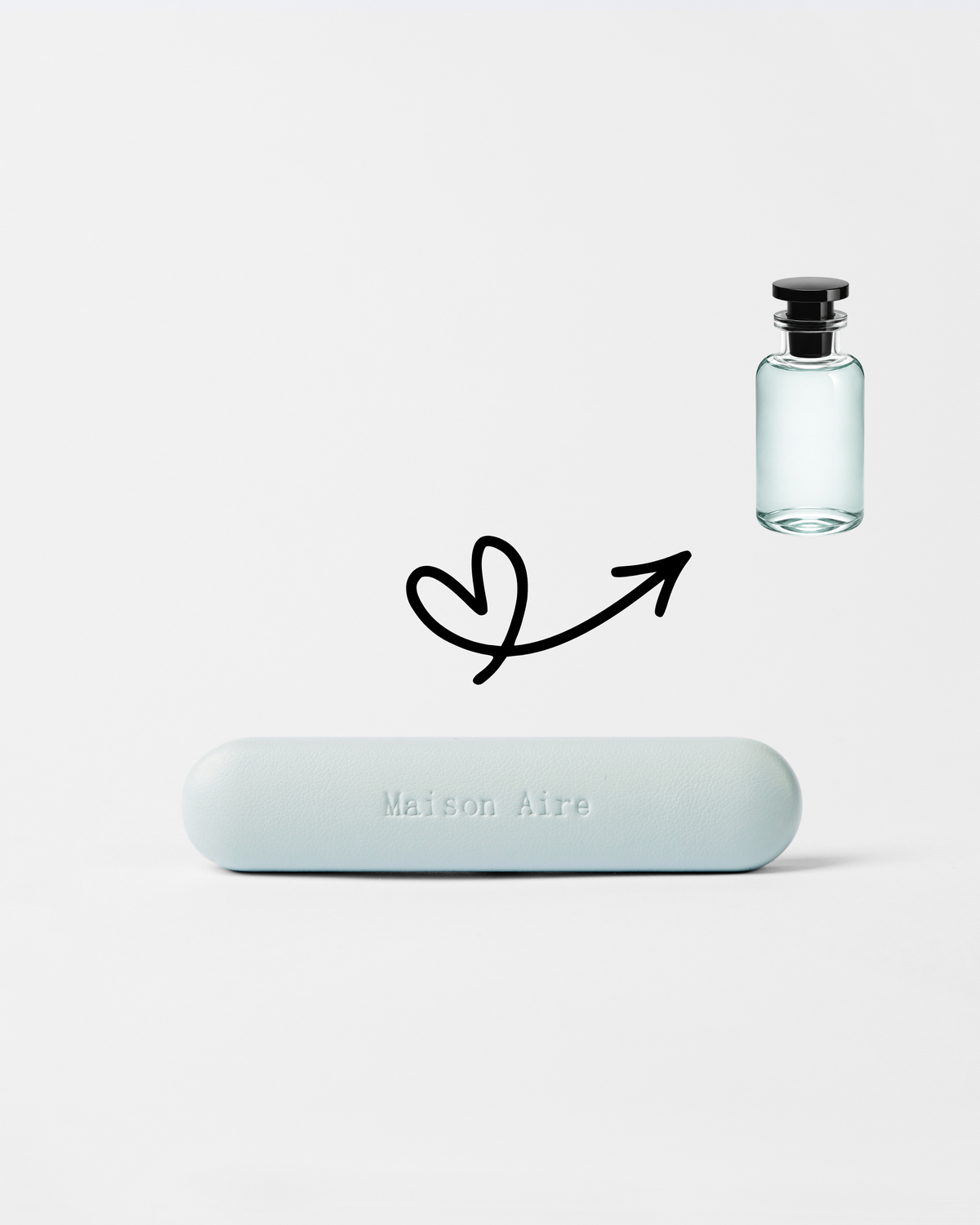 Car Diffuser Leather Gift Set Baby Blue