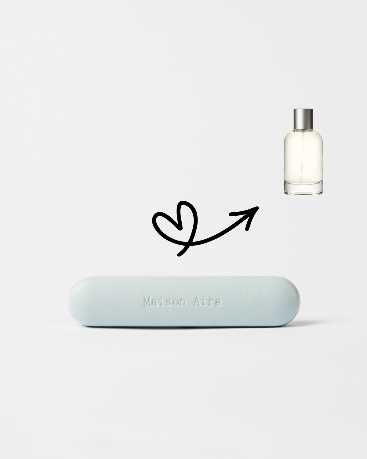 Car Diffuser Leather Gift Set Baby Blue