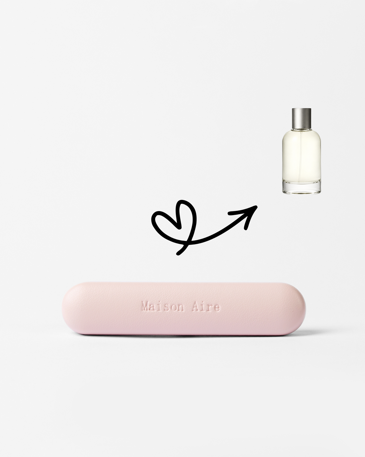 Car Diffuser Leather Gift Set Blush Pink