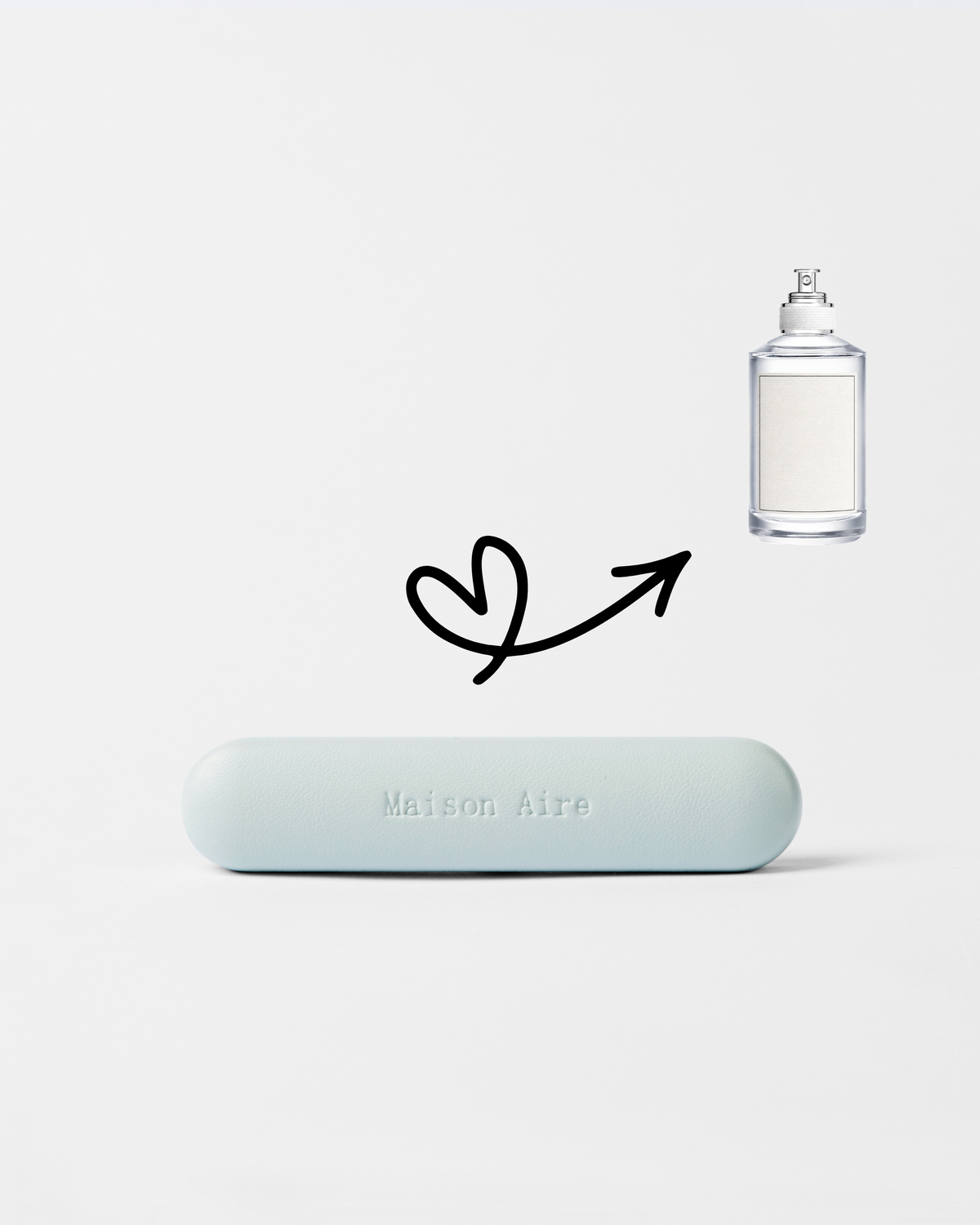 Car Diffuser Leather Gift Set Baby Blue