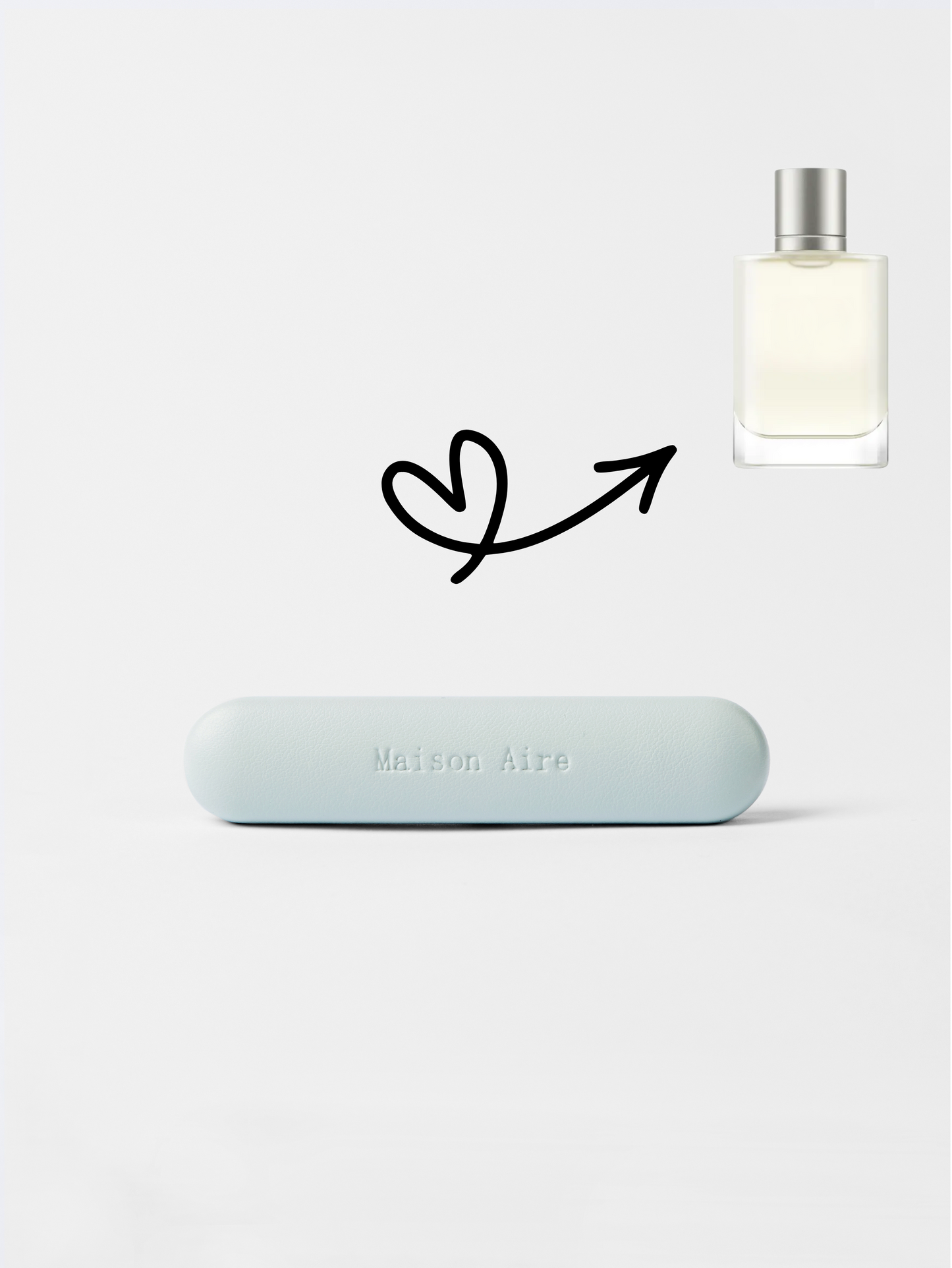 maison aire baby blue leather car air freshener scent refill, scent inspired by Giorgio Armani Acqua Di Gioia