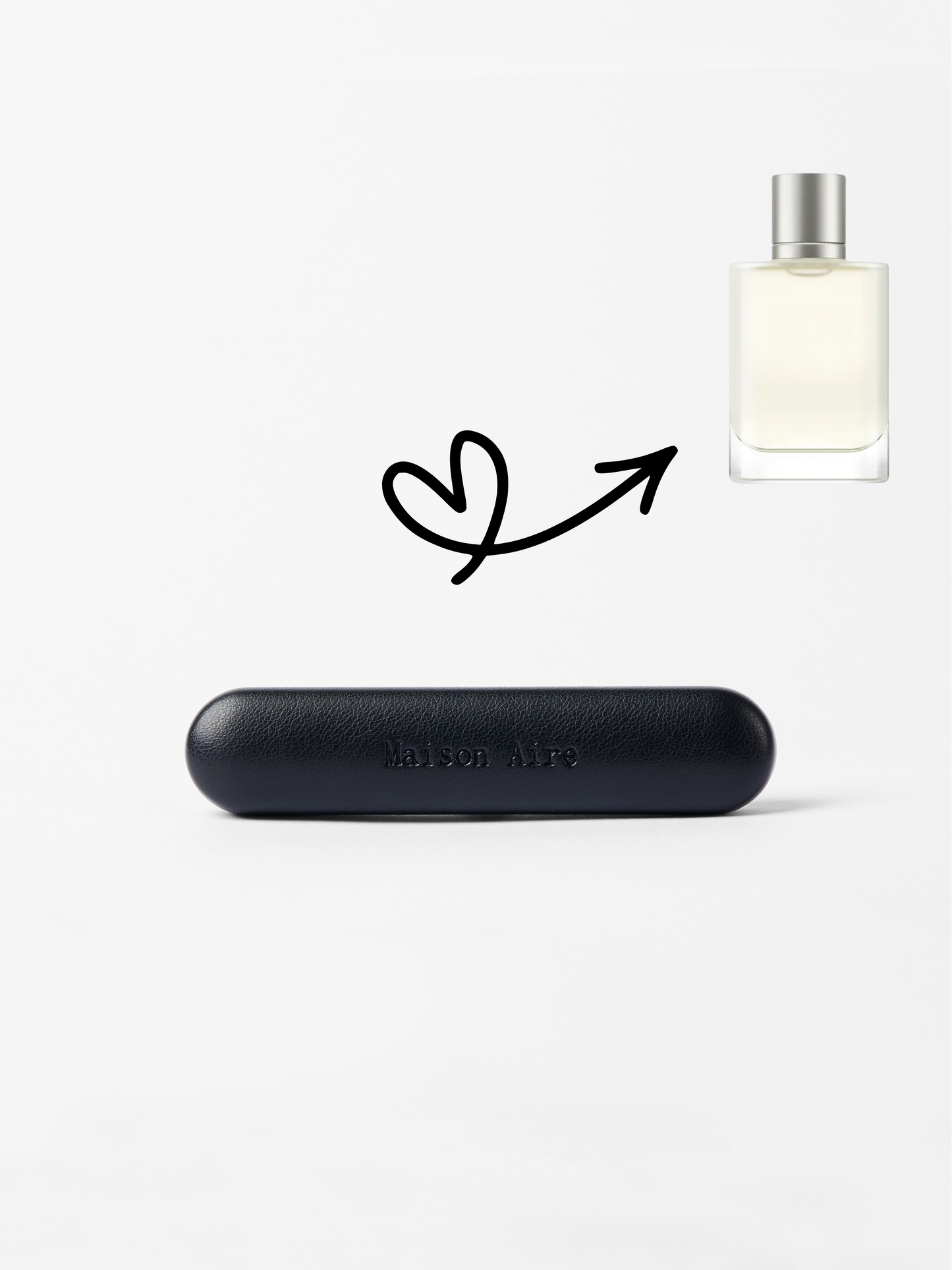 maison aire black leather car air freshener scent refill, scent inspired by Giorgio Armani Acqua Di Gioia